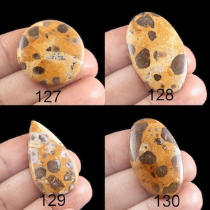 Bauxite Gemstone, Natural Bauxite Gemstone Cabochon, Loose Designer Tiger Bauxite Pendant Gemstone For Jewelry Making