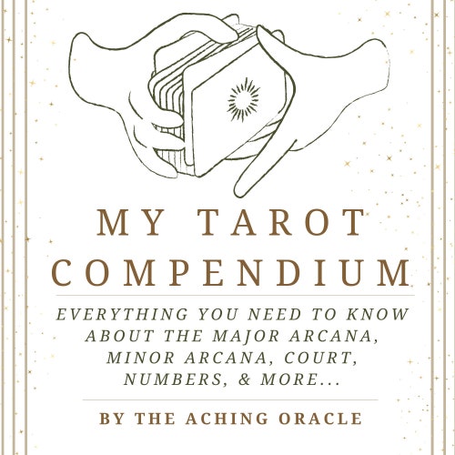 My Tarot Compendium Quick Reference Sheets for Tarot - Etsy