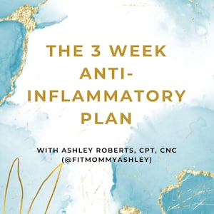 3 Week Anti Inflammatory Plan