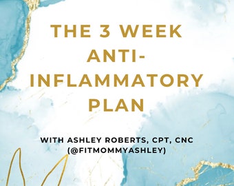 3 Week Anti Inflammatory Plan