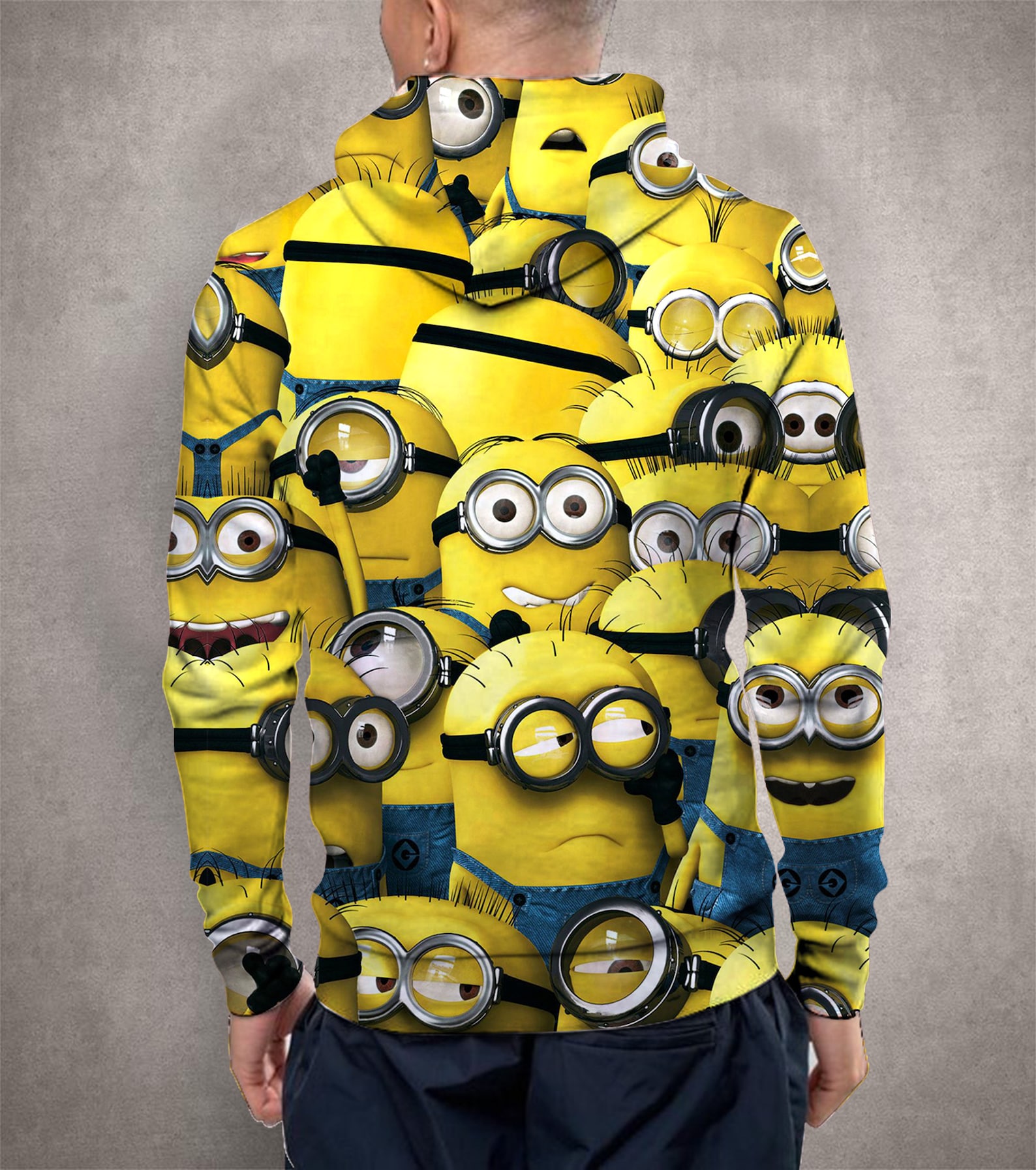 Mini Minions All Over Print Hoodie Cool 3D Printed Hoodie Etsy