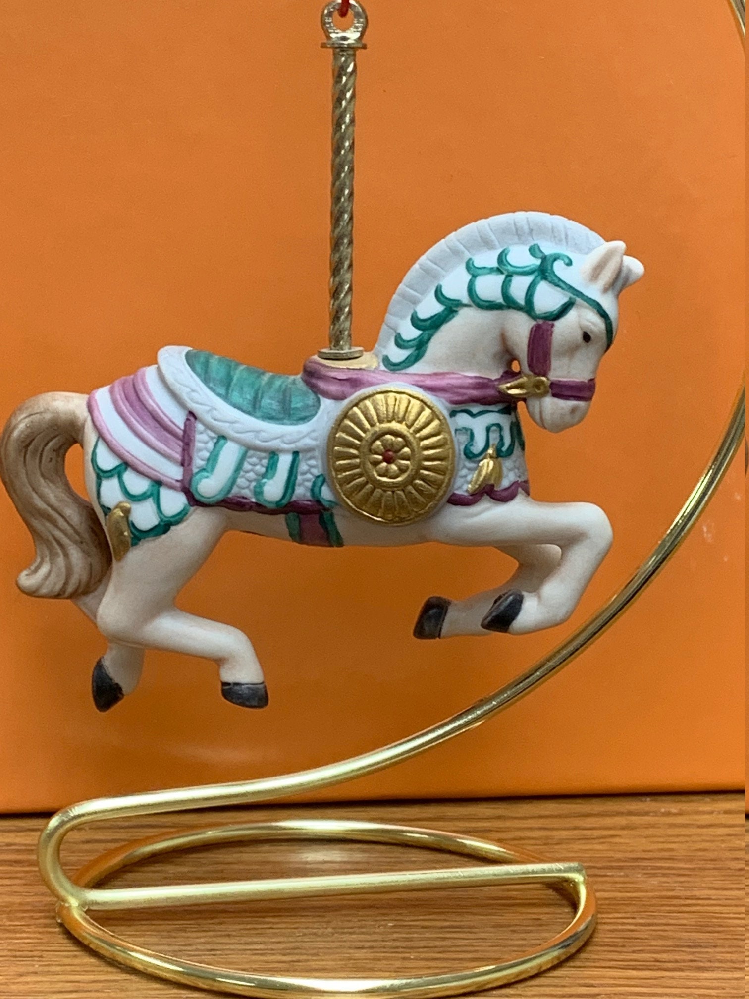 Vintage Collectible Lenox Carousel Christmas Ornament Etsy