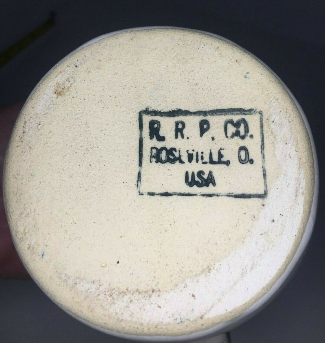 R.R.P. Co Roseville Ohio Pottery Pitcher 5 Tall Brown & Etsy