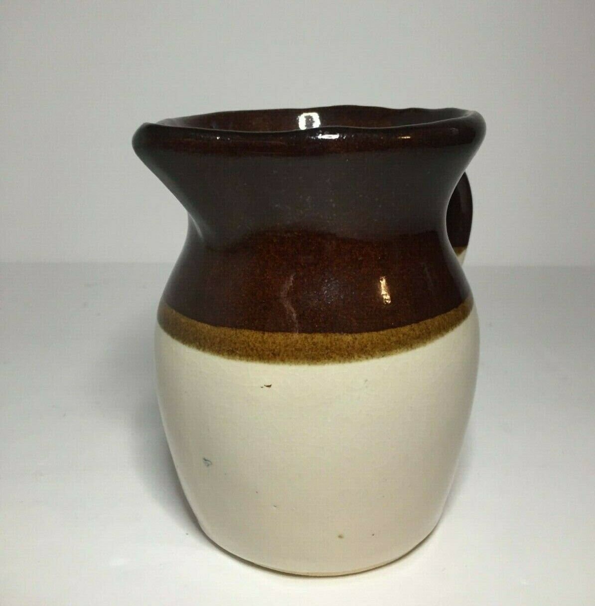 R.R.P. Co Roseville Ohio Pottery Pitcher 5 Tall Brown & Etsy