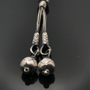 Sterling Silver Tassel for Rosary, Solid Silver Prayer Beads Tassel, Sterling Silver Tassel, Islamic Rosary Tassel, Islamic Gift for Moslem,