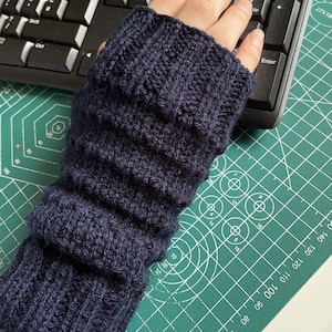 Mitaines Mitaines Mitaines chauffe-mains Mitaines Mitaines Gants tricotés à la main de différentes couleurs unies