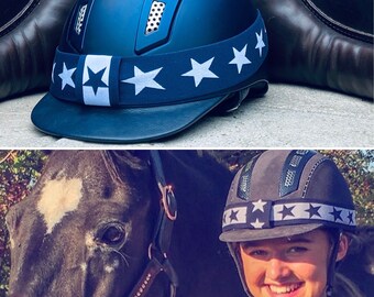personalised riding hat bolsa