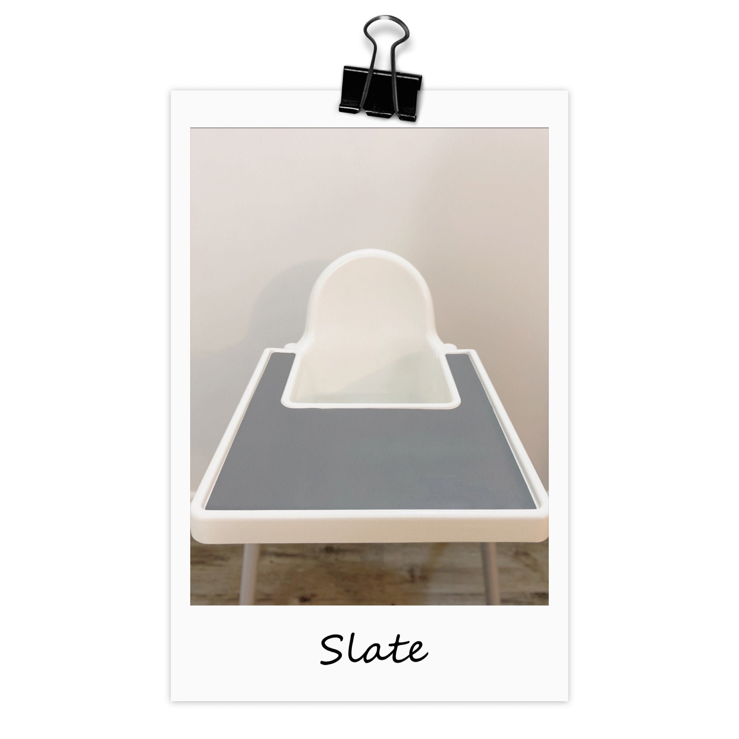 SLATE Ikea Antilop Highchair Silicone Mat Highchair Etsy