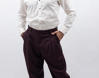 Tango Pants for Men -Maroon- Normal Waist