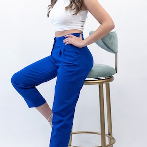 Tango Pants For Women  Classic Sax Blue