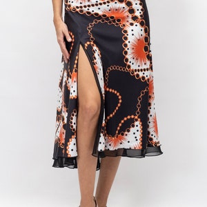 Chique Dancewear  Flowy & Satin Tango Skirt