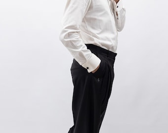 Tango Pants for Men -Classic Black - Normal Waist