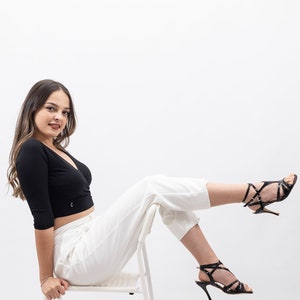 Tango Pants For Women  Classic White