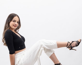 Tango Pants For Women  Classic White