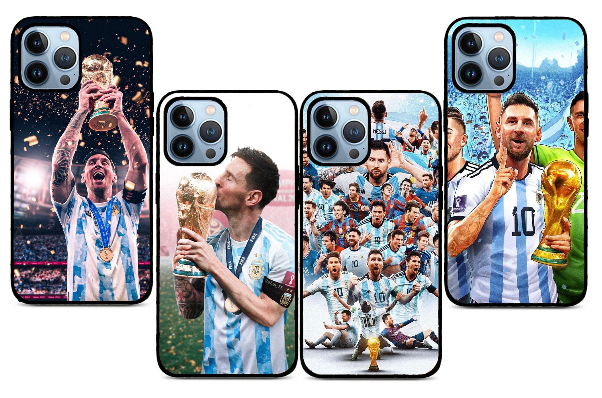 Argentina World Champions Iphone Coque Fits Iphone 14, Iphone 13, Iphone 12 And Iphone 11 Models Fk-85281-0