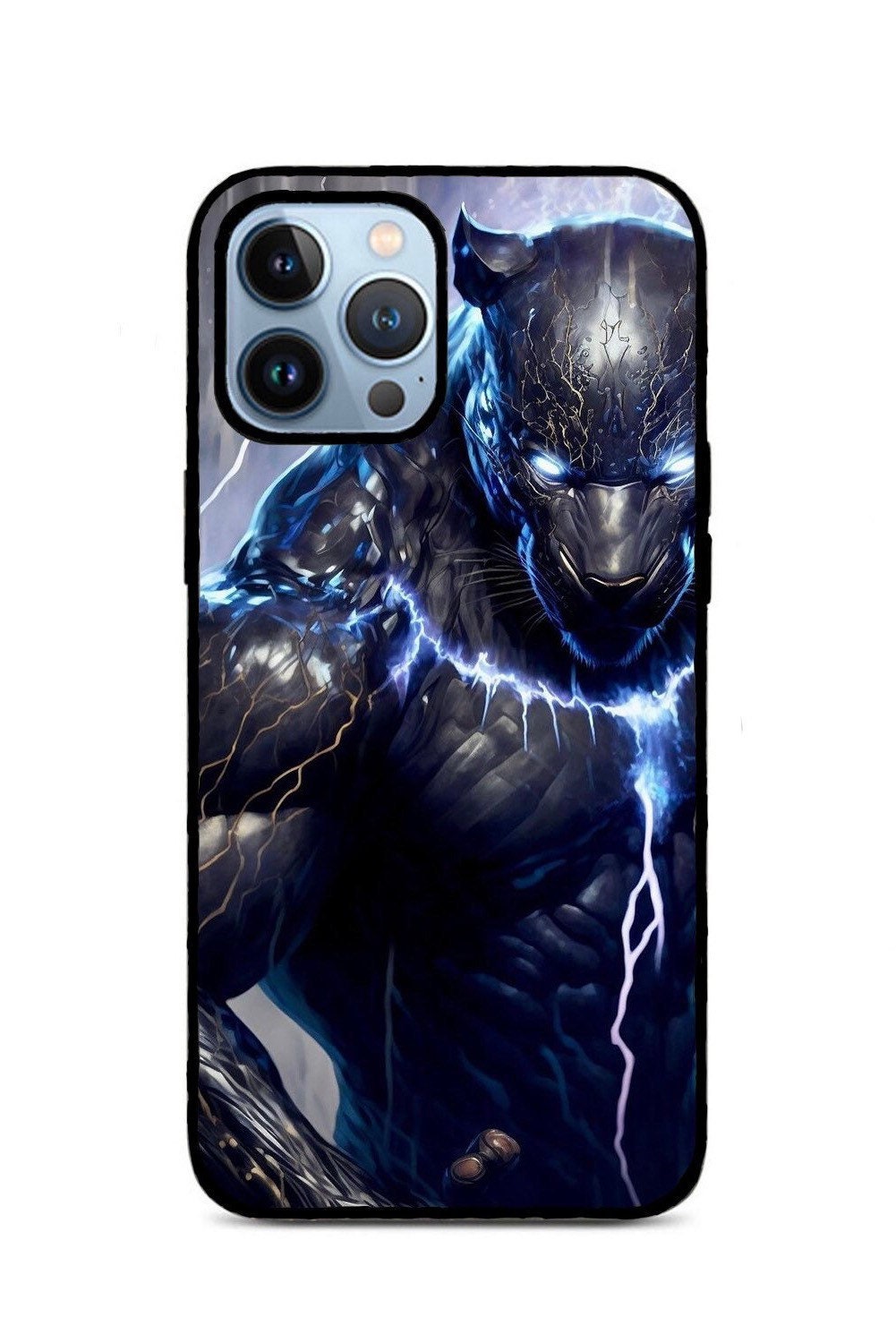 Black Panther Iphone Coque For Iphone 14, Iphone 13, Iphone 12 & Iphone 11 Models, Anime Iphone Cases Fk-49317-1