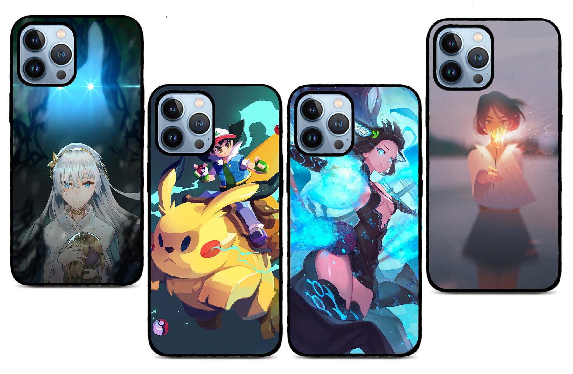 Japanese Anime Iphone Case For Iphone 14, Iphone 13, Iphone 12 & Iphone 11 Models Beautiful Design Iphone Case Fk-24134-0