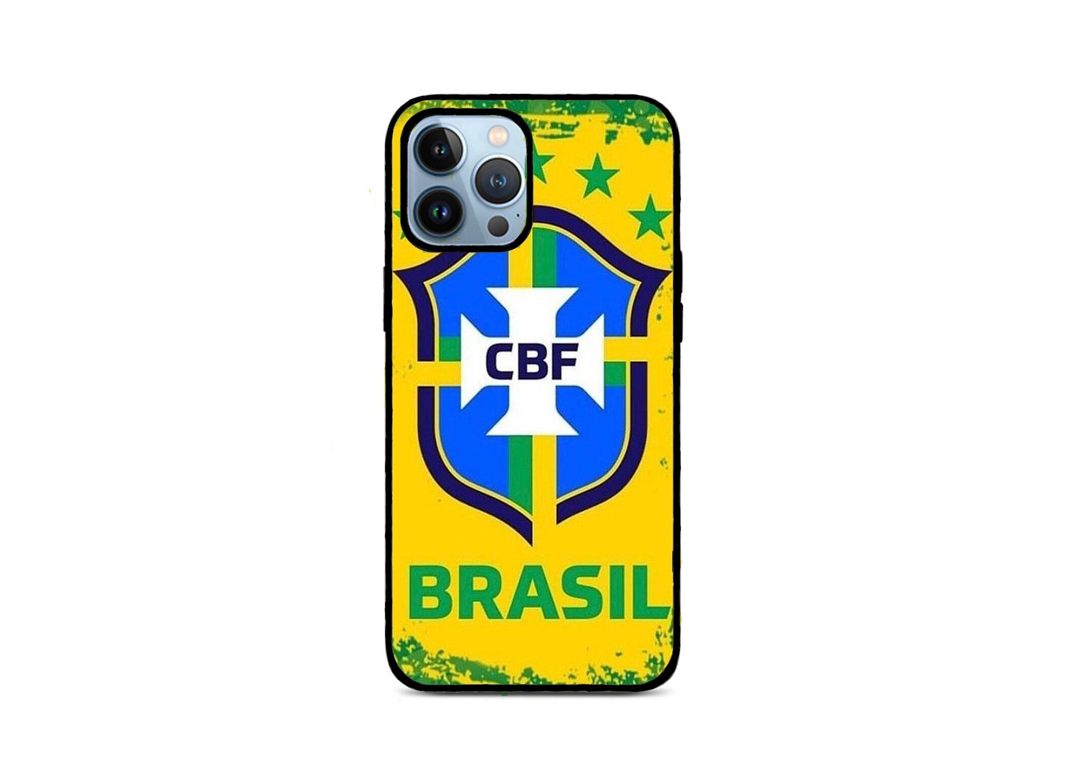 Brazil Soccer Team For Iphone 14, Iphone 13, Iphone 12 & Iphone 11 Models Iphone Case Cover World Cup Fk-44399-1