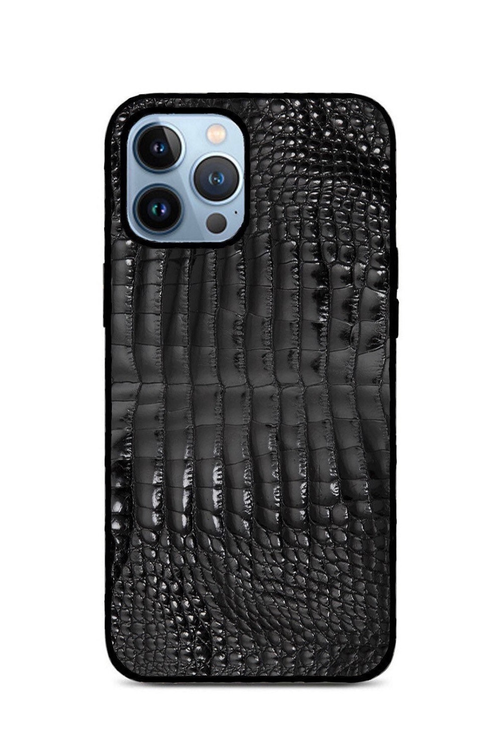 Alligator Skin Print Iphone Case, Alligator Cover Fits Iphone 14, Iphone 13, Iphone 12 & Iphone 11 Models Fk-30409-1