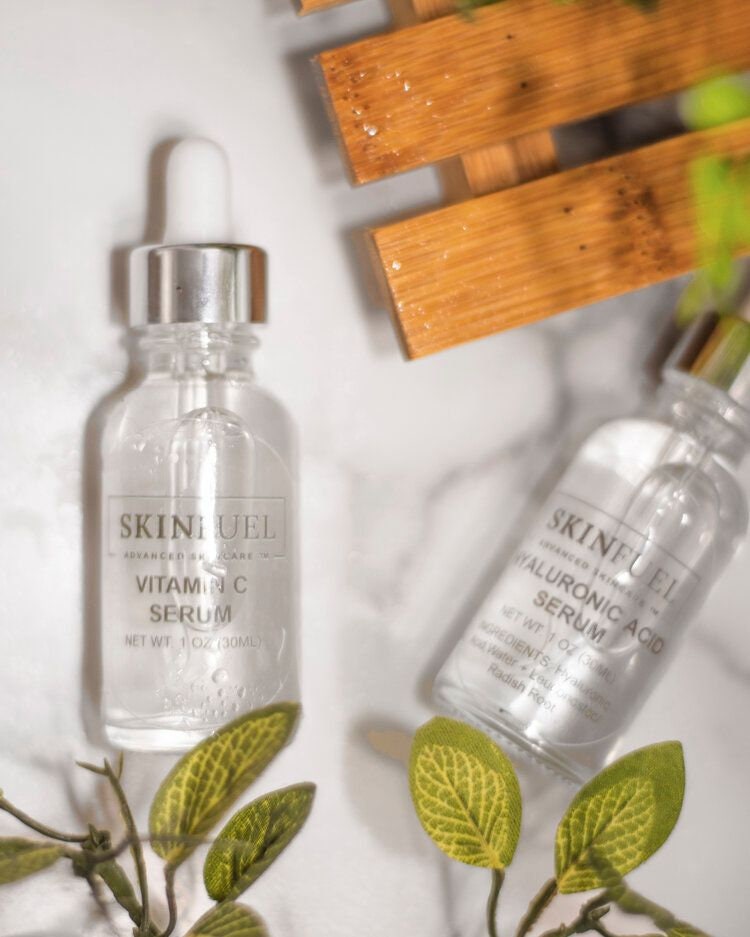 Hyaluronic Acid and Vitamin C Serum Bundle Etsy