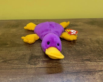 plattie the platypus beanie baby