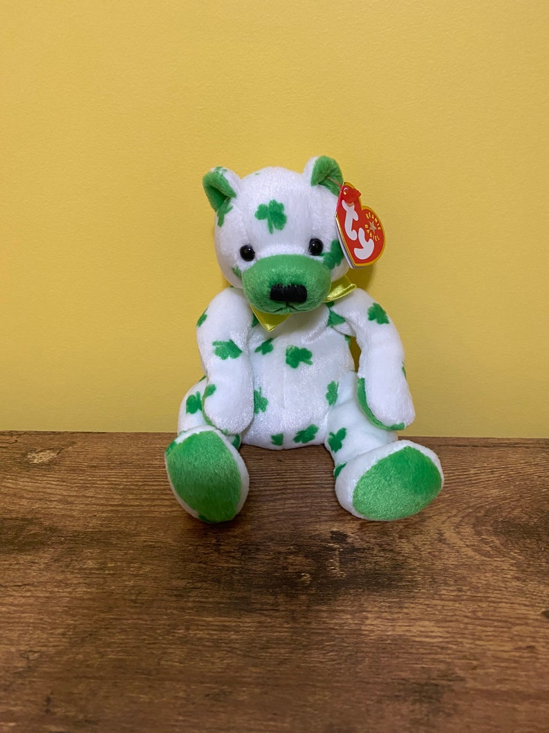 Clover the bear TY Beanie Babies | Etsy