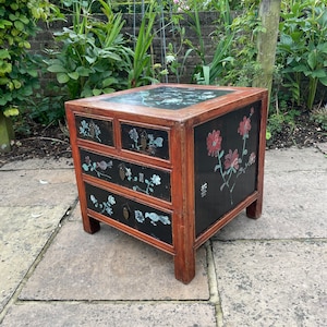 Vintage Chinese Hand Painted Cabinet
