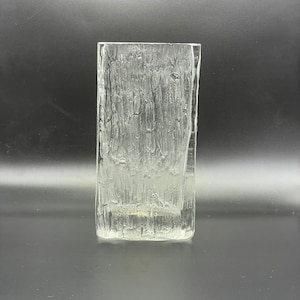 Vintage Mid Century Modern German Glass Vase