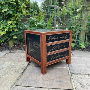 Vintage Hand Painted Chinese Cabinet