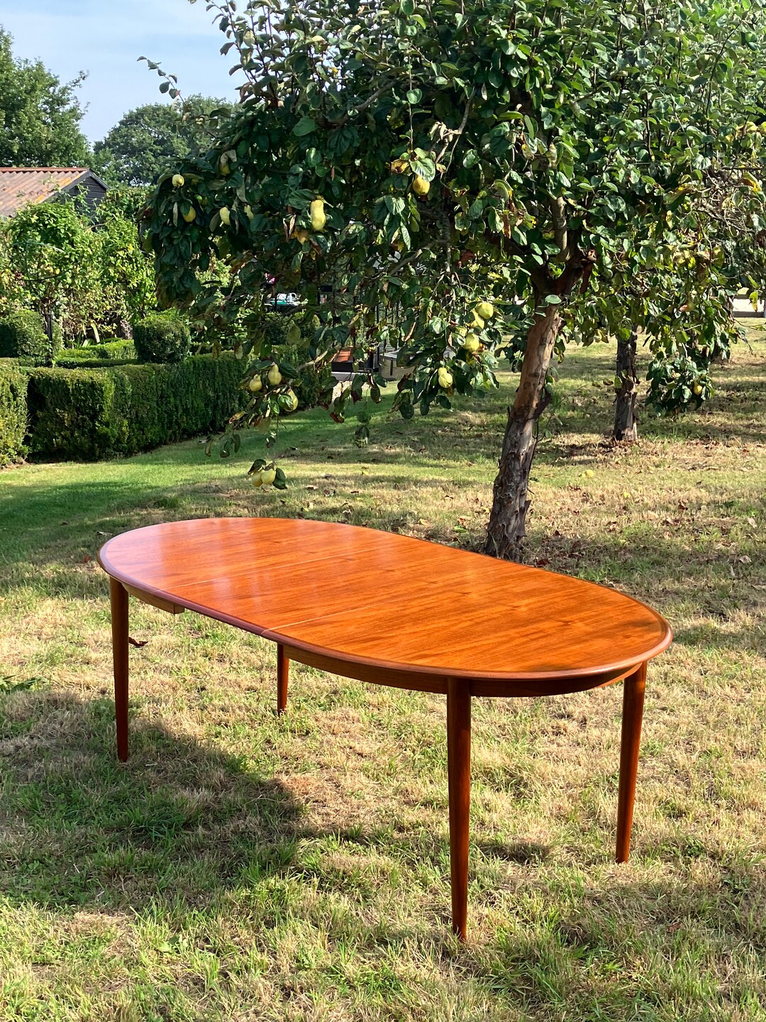 Mid Century Modern Danish Teak Dining Table Etsy