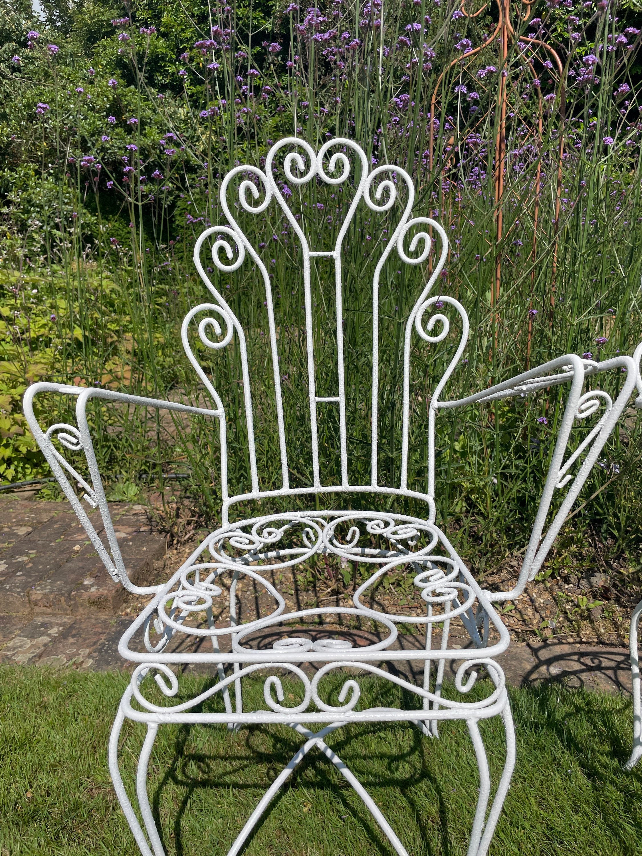 Mid Century Modern Swedish Outdoor Sofa and Two Chairs Etsy