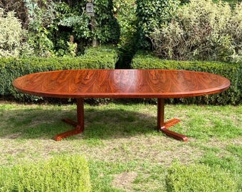 Hans Olsen Roundette Rosewood Dining Set, Denmark (1960s) - Etsy