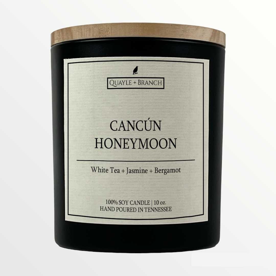 Cancún Honeymoon Candle Etsy