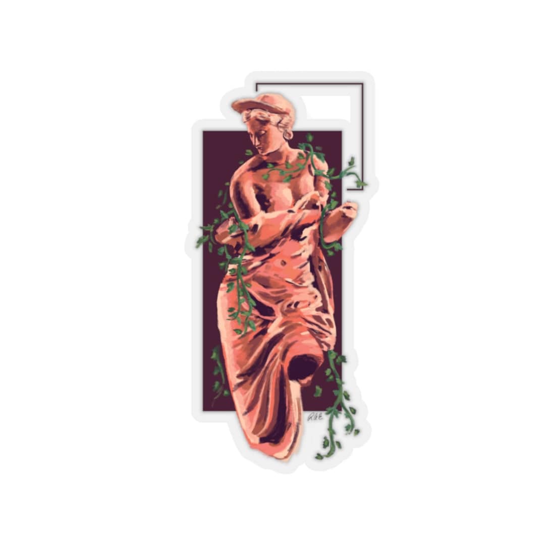 Greek Goddess Statue Sticker | Classical Art Mythology - Etsy