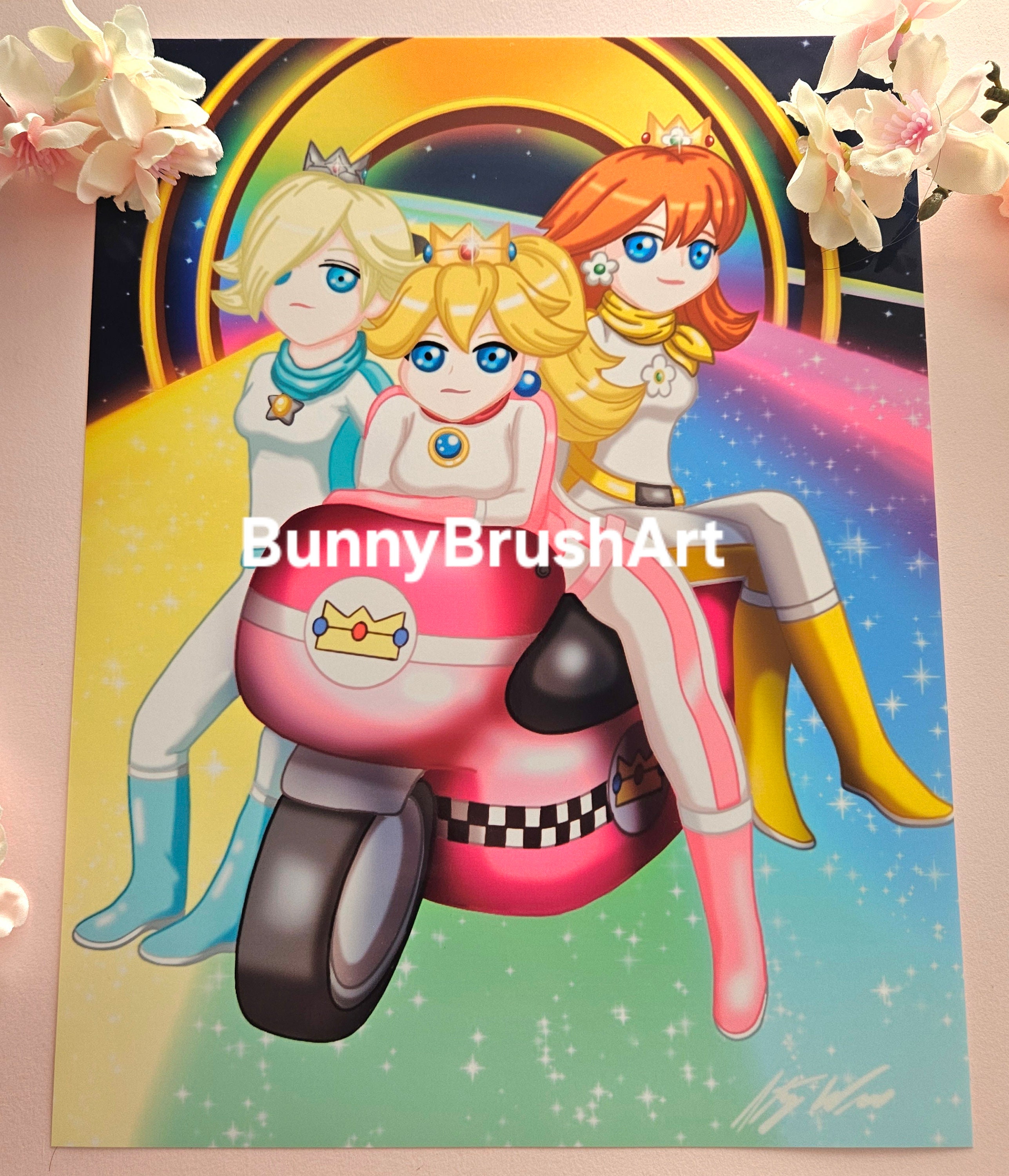 Racer Princess Art Print - Etsy