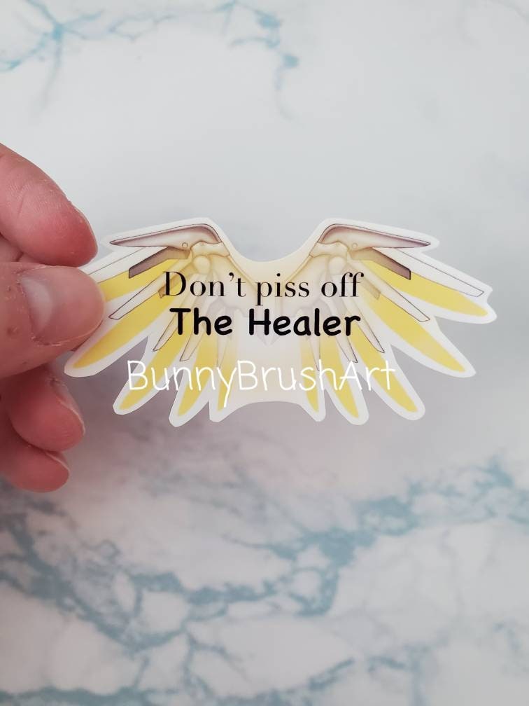 Raid Healer - Video Games - Sticker