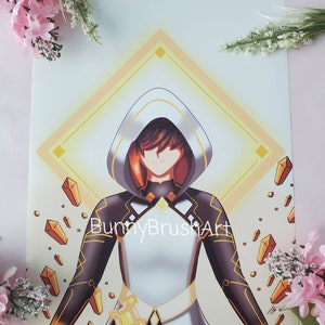 Zhongli Archon art print