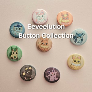 Baby Evolution Button Collection