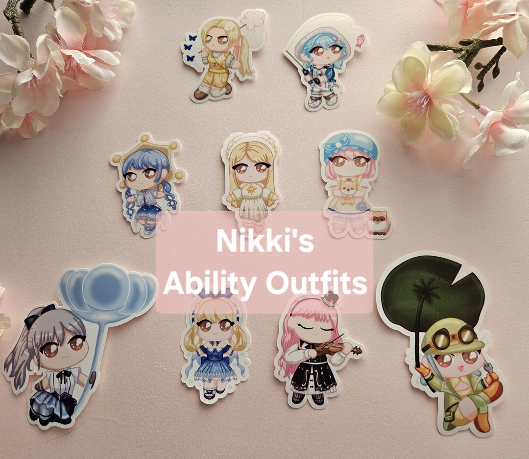 Ability Outfits Vinyl Sticker | Set of 9 - Etsy