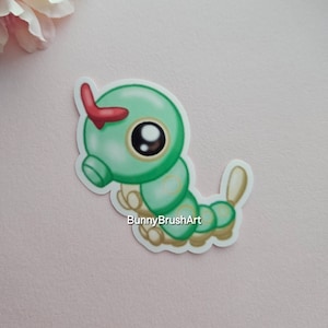 Cutest Caterpillar vinyl sticker