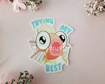 Magikarp Vinyl Sticker