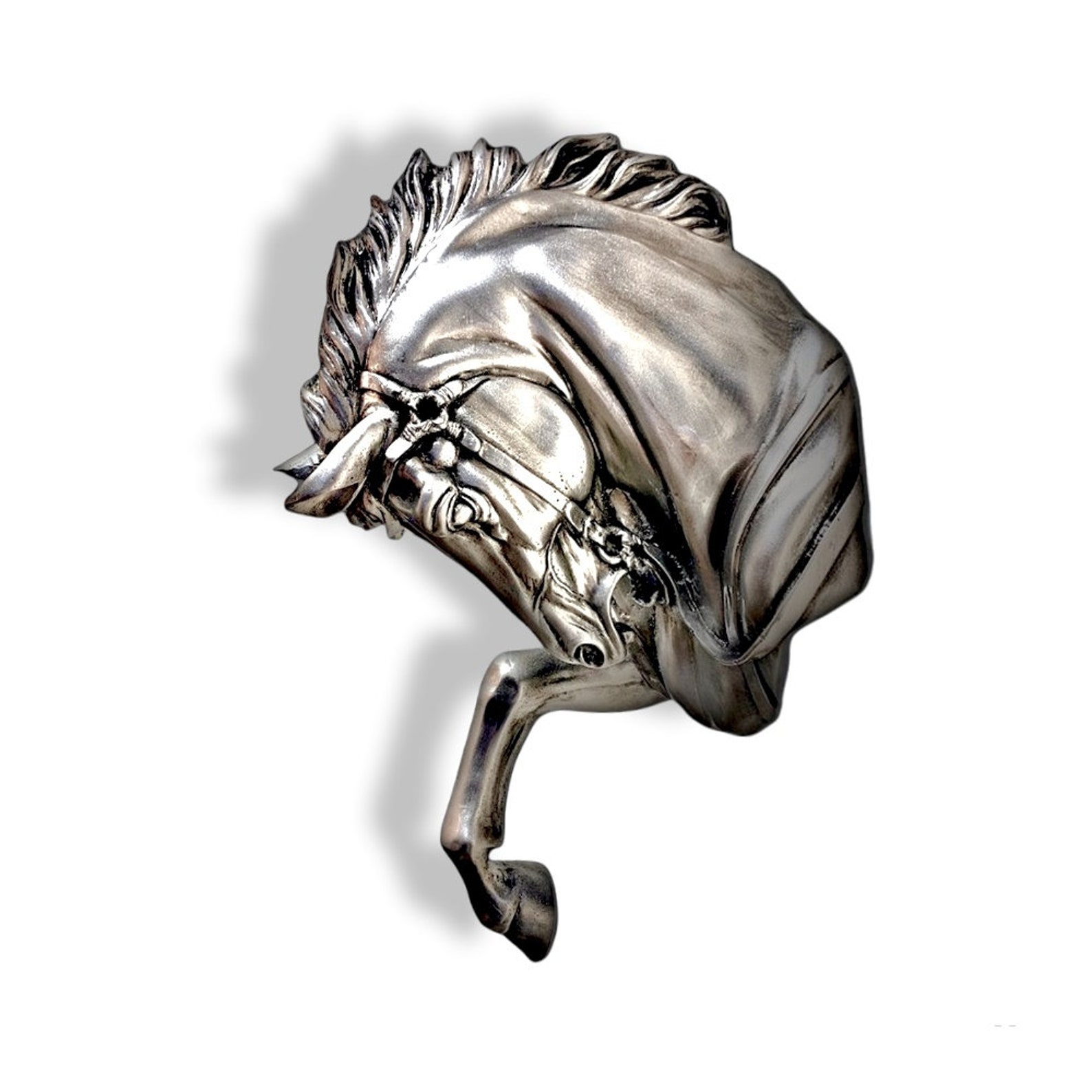 Horse Head Wall Sculpture home Decoration Objects Art Etsy