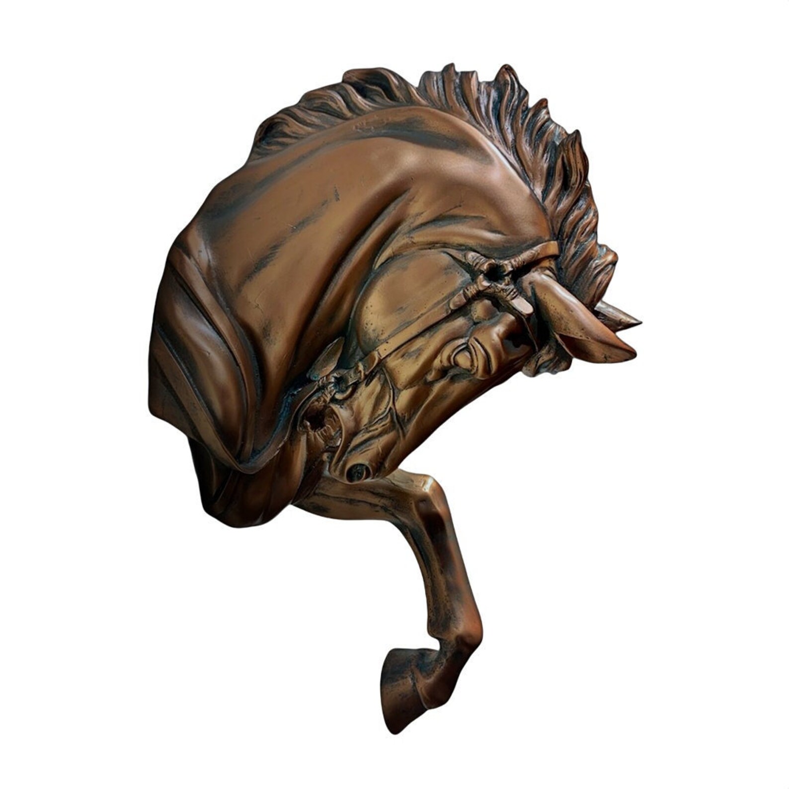 Horse Head Wall Sculpture home Decoration Objects Art Etsy