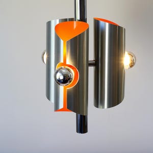Space age ceiling light by Massive, 1970s