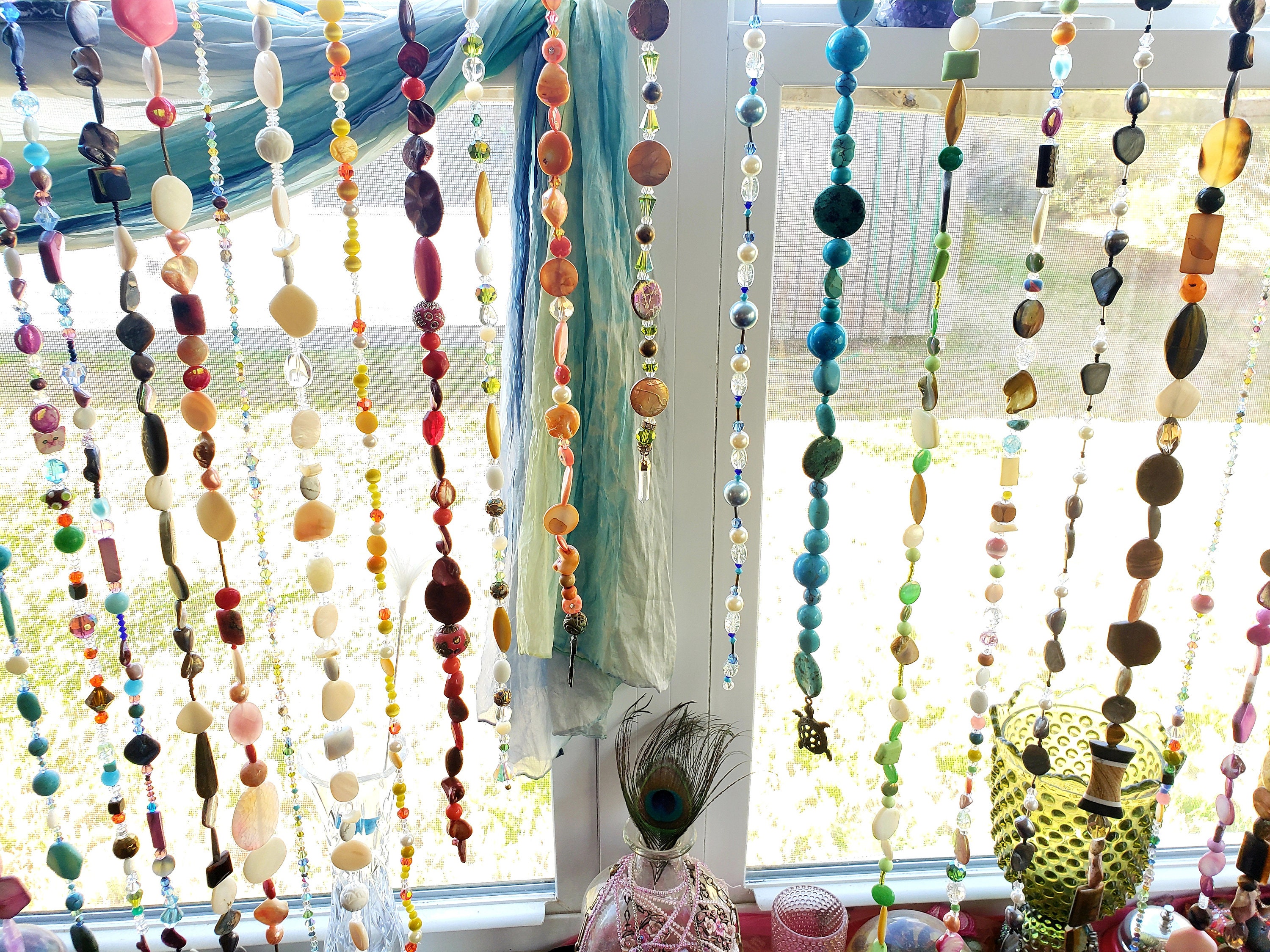 How To Make Bead Curtain