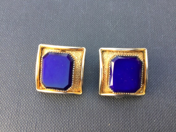 Designer SCAASI signed vintage earings