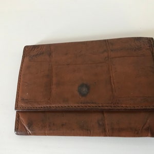 Vintage ladies L K Bennett leather wallet; purse; coin wallet