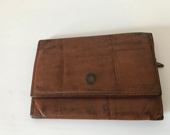 Vintage ladies L K Bennett leather wallet; purse; coin wallet