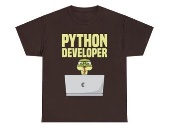 Python-Entwickler Unisex Heavy Cotton T-Shirt