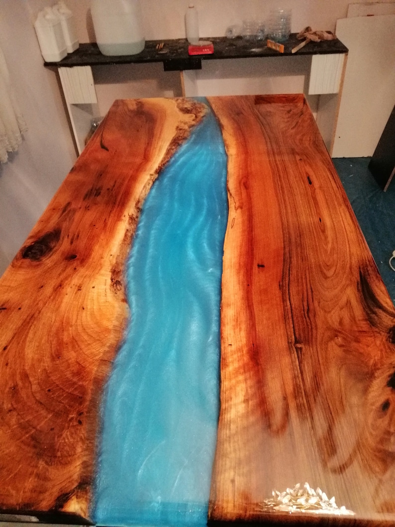 Custom Live Edge Coffee Table Epoxy Resin River Coffee Table Etsy